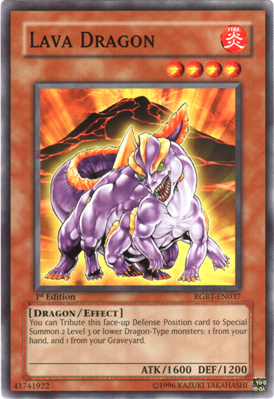 Lava Dragon [RGBT-EN037] Common Yu-Gi-Oh!