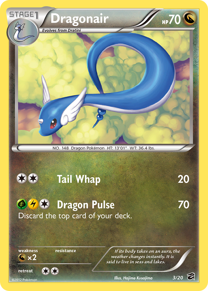 Dragonair (3/20) [Black & White: Dragon Vault] Pokémon