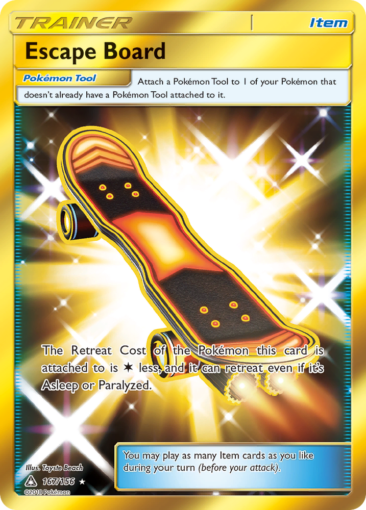 Escape Board (167/156) [Sun & Moon: Ultra Prism] Pokémon