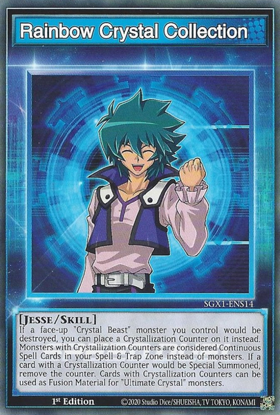 Rainbow Crystal Collection [SGX1-ENS14] Common Yu-Gi-Oh!