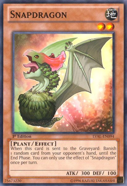 Snapdragon [LVAL-EN094] Common Yu-Gi-Oh!