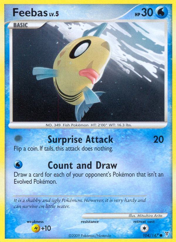 Feebas (104/147) [Platinum: Supreme Victors] Pokémon