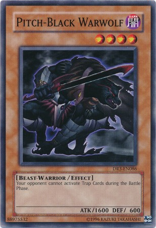 Pitch-Black Warwolf [DR3-EN086] Common Yu-Gi-Oh!