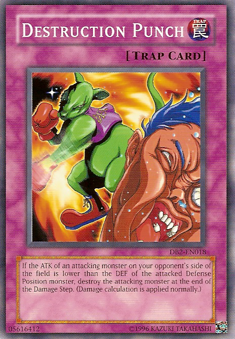 Destruction Punch [DB2-EN018] Common Yu-Gi-Oh!