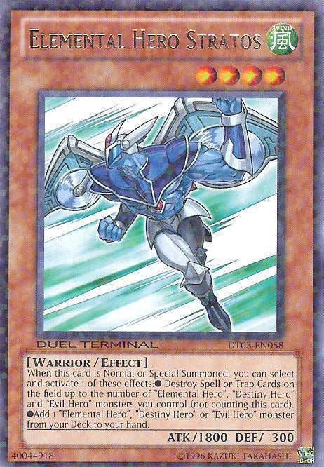 Elemental Hero Stratos [DT03-EN058] Rare Yu-Gi-Oh!