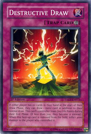 Destructive Draw [TAEV-EN073] Common Yu-Gi-Oh!