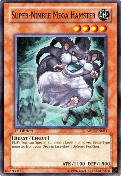 Super-Nimble Mega Hamster [ABPF-EN083] Super Rare Yu-Gi-Oh!