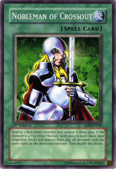 Nobleman of Crossout [SD8-EN020] Common Yu-Gi-Oh!