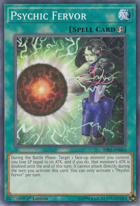 Psychic Fervor [RIRA-EN064] Common Yu-Gi-Oh!