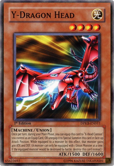 Y-Dragon Head [DPKB-EN011] Common Yu-Gi-Oh!