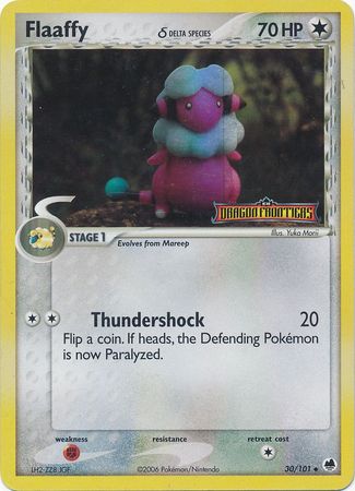 Flaaffy (30/101) (Delta Species) (Stamped) [EX: Dragon Frontiers] Pokémon