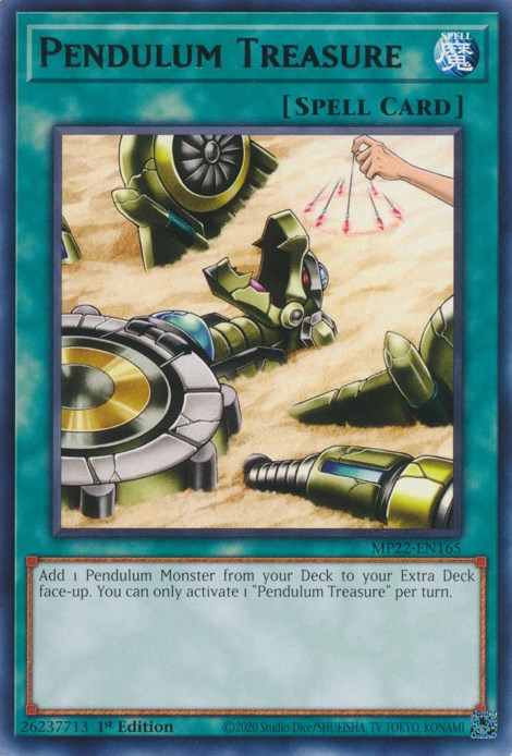 Pendulum Treasure [MP22-EN165] Rare Yu-Gi-Oh!