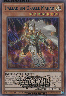 Palladium Oracle Mahad [SBPR-EN004] Secret Rare Yu-Gi-Oh!