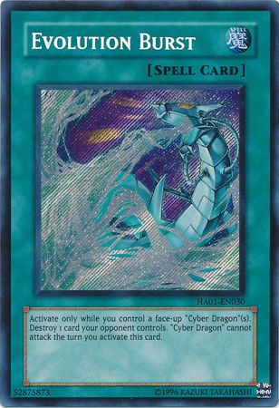 Evolution Burst [HA01-EN030] Secret Rare Yu-Gi-Oh!