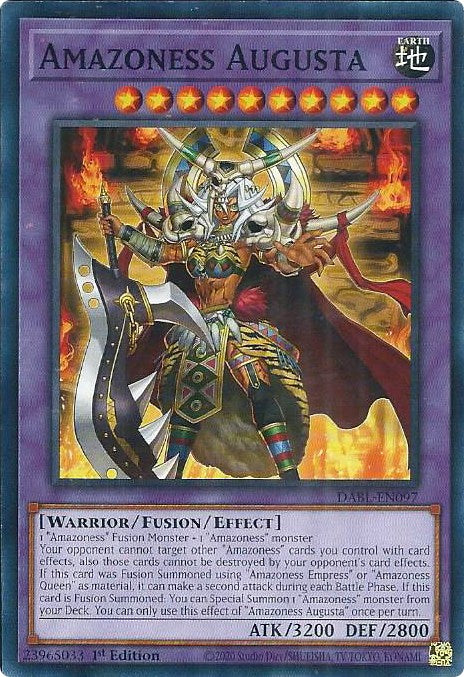 Amazoness Augusta [DABL-EN097] Common Yu-Gi-Oh!