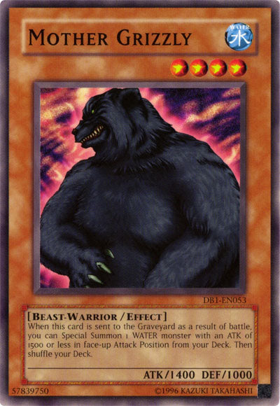 Mother Grizzly [DB1-EN053] Common Yu-Gi-Oh!