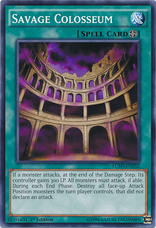 Savage Colosseum [LC5D-EN252] Common Yu-Gi-Oh!