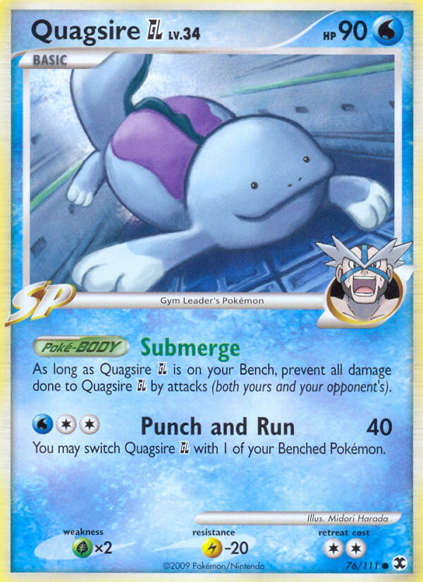 Quagsire GL (76/111) [Platinum: Rising Rivals] Pokémon