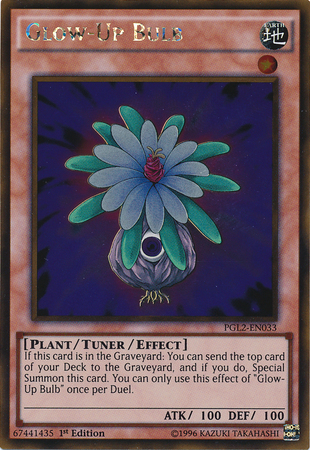 Glow-Up Bulb [PGL2-EN033] Gold Rare Yu-Gi-Oh!