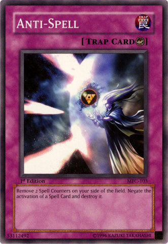Anti-Spell [MFC-103] Common Yu-Gi-Oh!