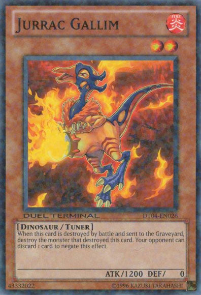 Jurrac Gallim [DT04-EN026] Common Yu-Gi-Oh!