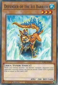Defender of the Ice Barrier [SDFC-EN009] Common Yu-Gi-Oh!