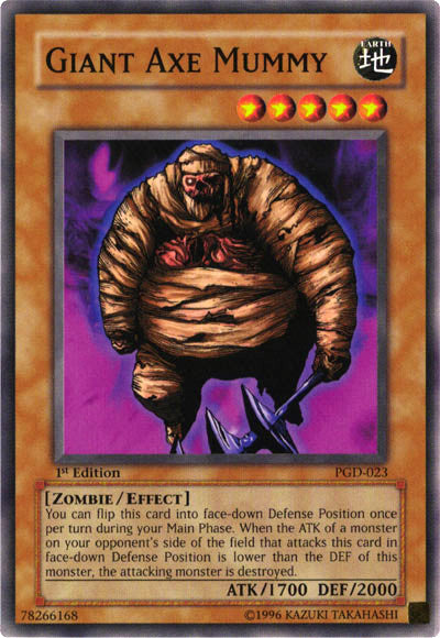 Giant Axe Mummy [PGD-023] Common Yu-Gi-Oh!