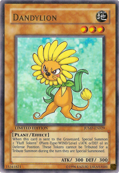 Dandylion [JUMP-EN029] Ultra Rare Yu-Gi-Oh!