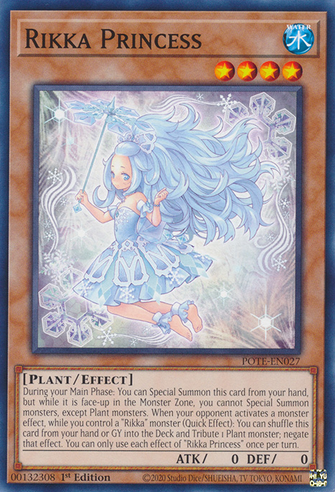 Rikka Princess [POTE-EN027] Common Yu-Gi-Oh!