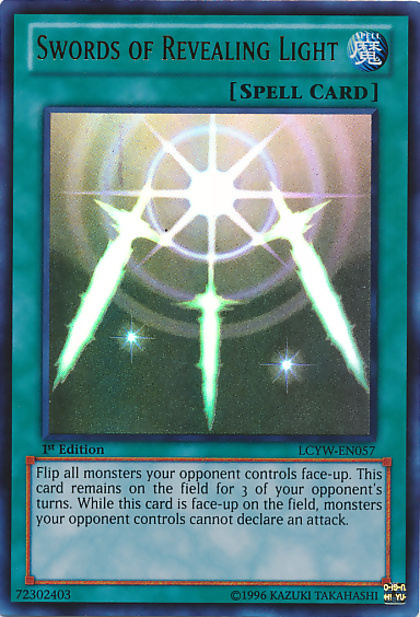 Swords of Revealing Light [LCYW-EN057] Ultra Rare Yu-Gi-Oh!
