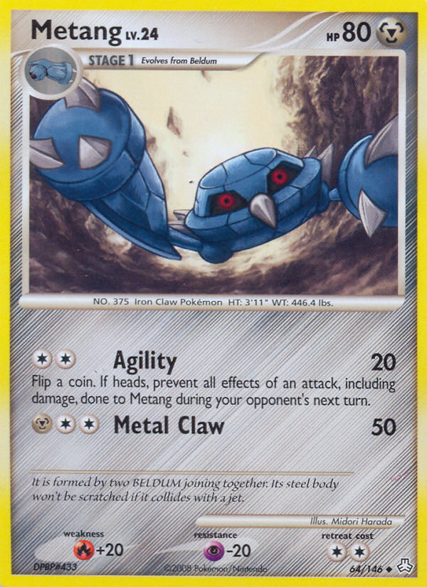 Metang (64/146) [Diamond & Pearl: Legends Awakened] Pokémon
