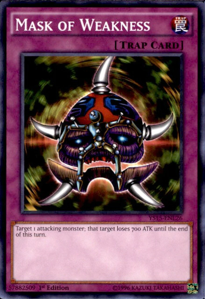 Mask of Weakness [YS15-ENL26] Common Yu-Gi-Oh!