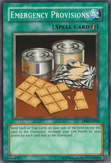 Emergency Provisions [TP6-EN012] Common Yu-Gi-Oh!