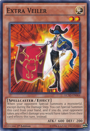 Extra Veiler [LC5D-EN064] Common Yu-Gi-Oh!