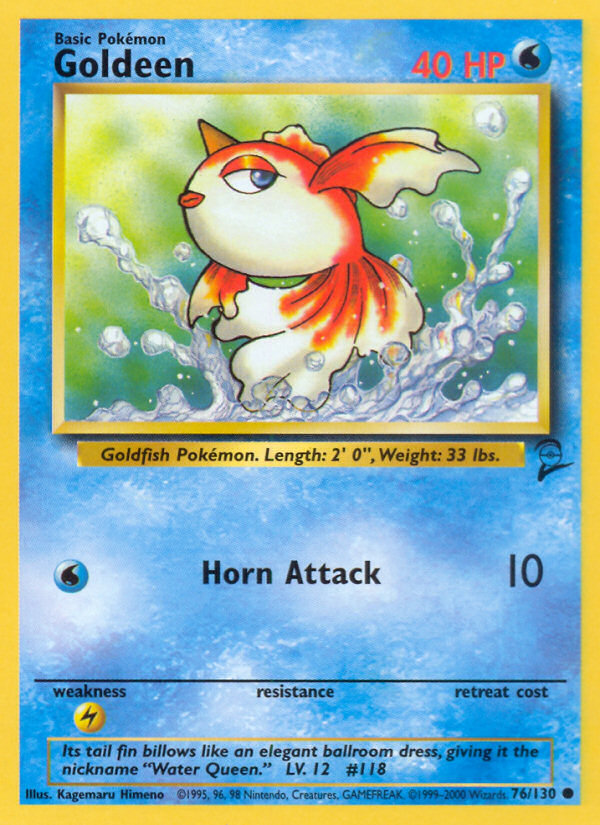 Goldeen (76/130) [Base Set 2] Pokémon