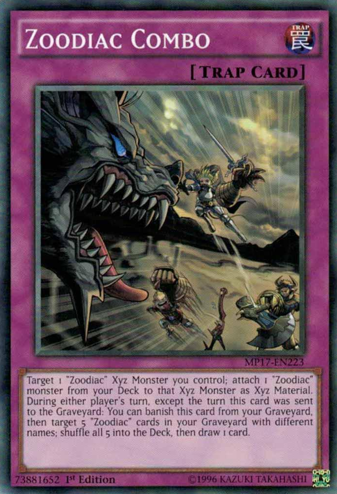 Zoodiac Combo [MP17-EN223] Common Yu-Gi-Oh!