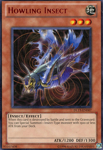 Howling Insect (Red) [DL13-EN007] Rare Yu-Gi-Oh!