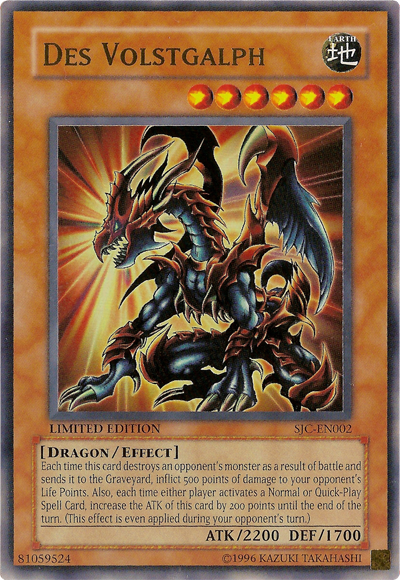 Des Volstgalph [SJC-EN002] Ultra Rare Yu-Gi-Oh!