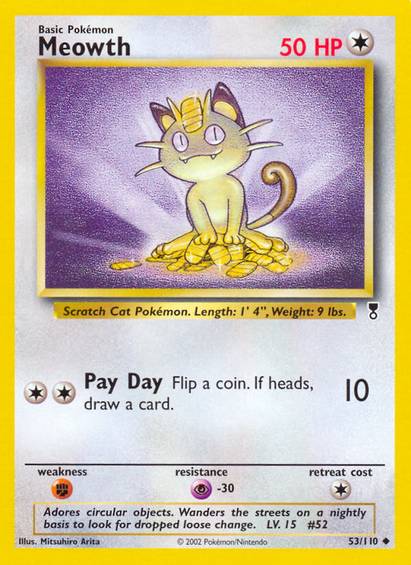 Meowth (53/110) [Legendary Collection] Pokémon