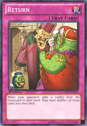 Return [GAOV-EN075] Common Yu-Gi-Oh!