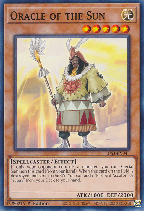Oracle of the Sun [LDS3-EN045] Common Yu-Gi-Oh!