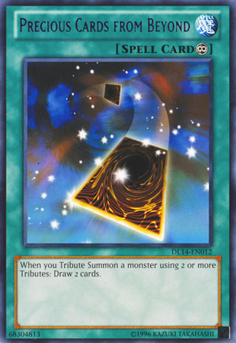 Precious Cards from Beyond (Purple) [DL14-EN012] Rare Yu-Gi-Oh!