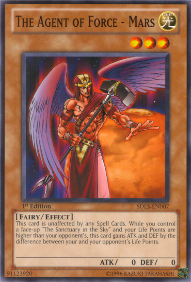 The Agent of Force - Mars [SDLS-EN007] Common Yu-Gi-Oh!