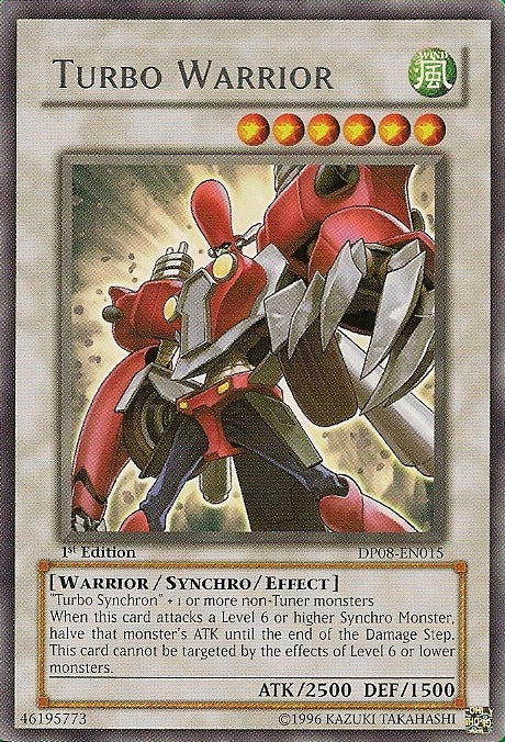Turbo Warrior [DP08-EN015] Rare Yu-Gi-Oh!