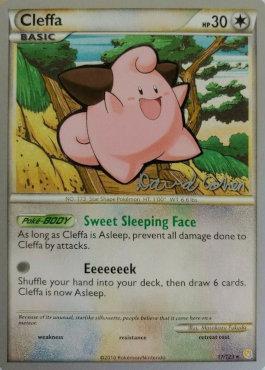 Cleffa (17/123) (Twinboar - David Cohen) [World Championships 2011] Pokémon