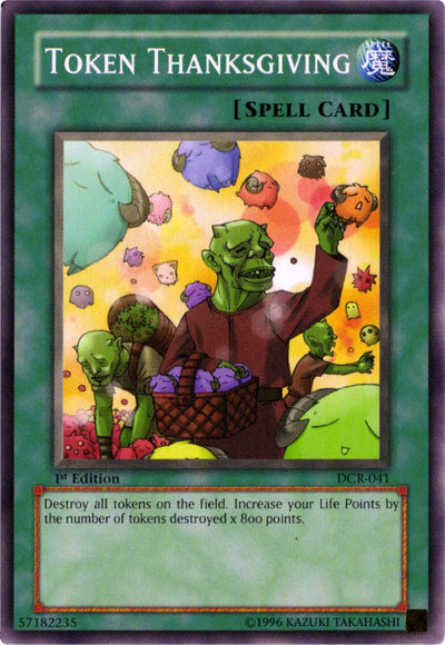 Token Thanksgiving [DCR-041] Common Yu-Gi-Oh!