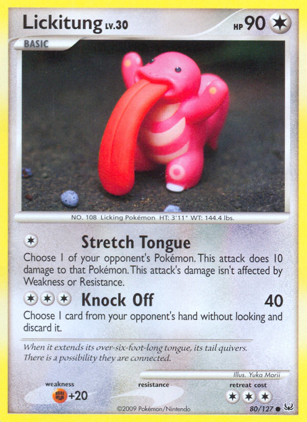 Lickitung (80/127) [Platinum: Base Set] Pokémon