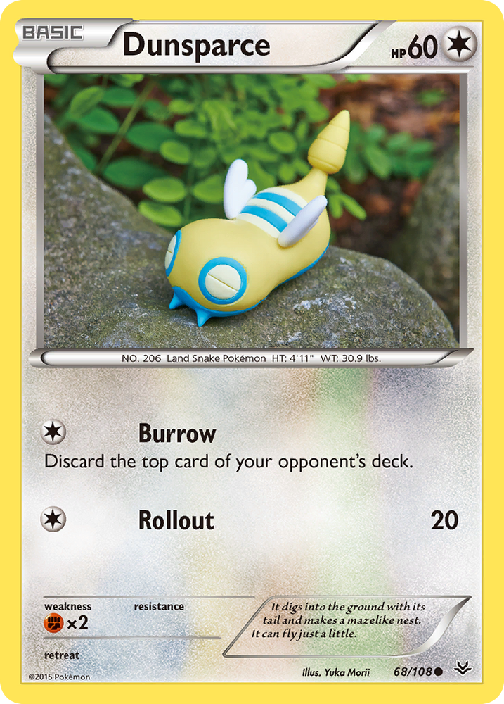 Dunsparce (68/108) [XY: Roaring Skies] Pokémon