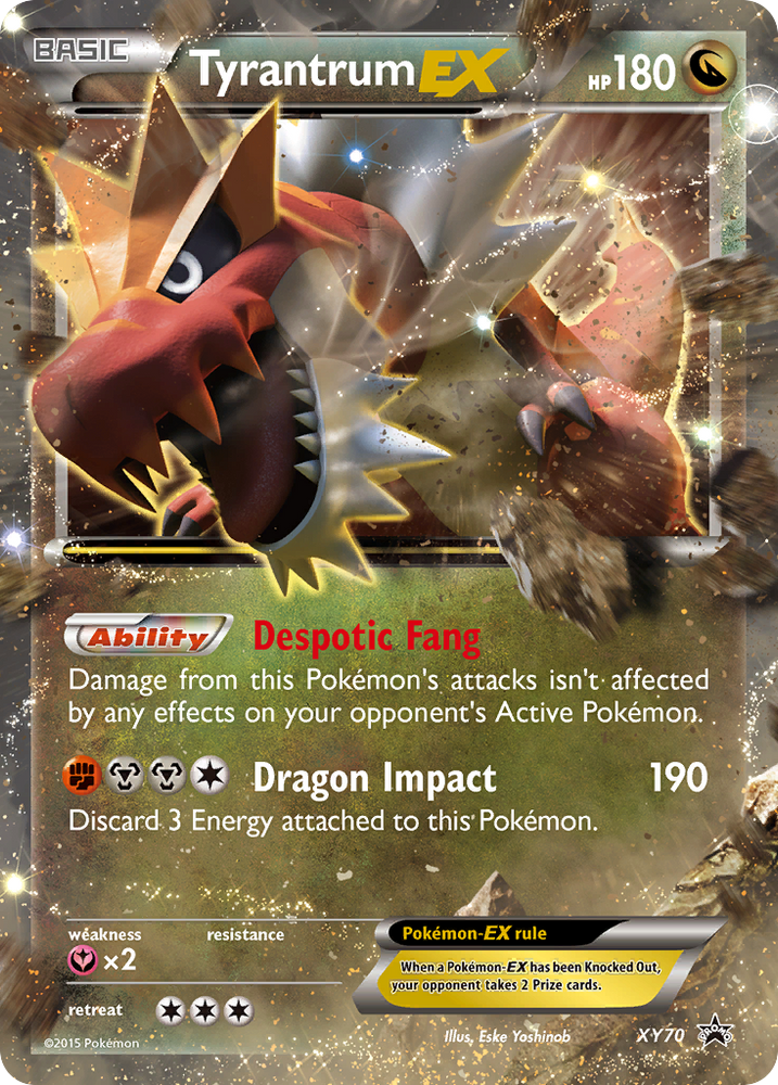 Tyrantrum EX (XY70) [XY: Black Star Promos] Pokémon