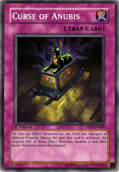 Curse of Anubis [SD1-EN028] Common Yu-Gi-Oh!